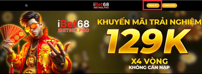 Đăng ký tài khoản IBET68 