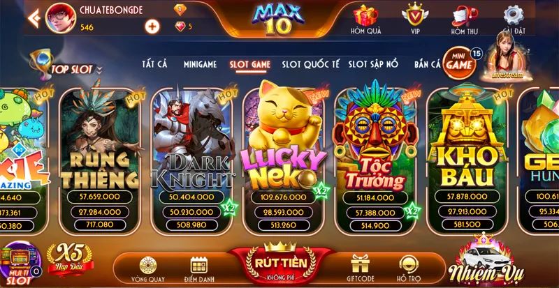 Nổ Hũ 2 Hơn 500 Game Slot Độc Đáo