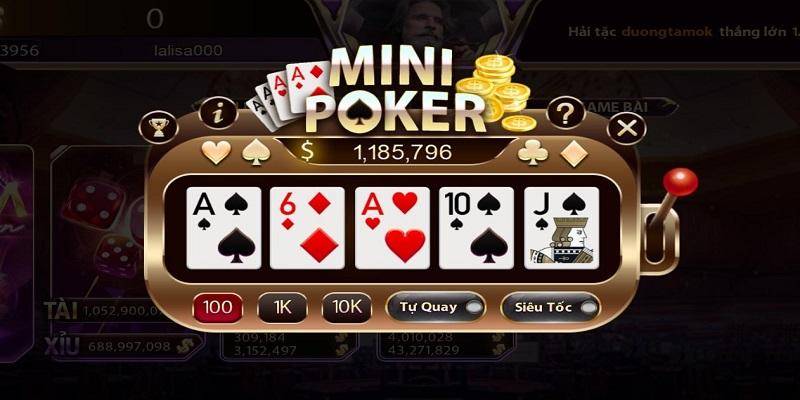 Mini Poker IBET68: Trải nghiệm game cược nhanh cực hay 2 Mini Poker tại IBET68