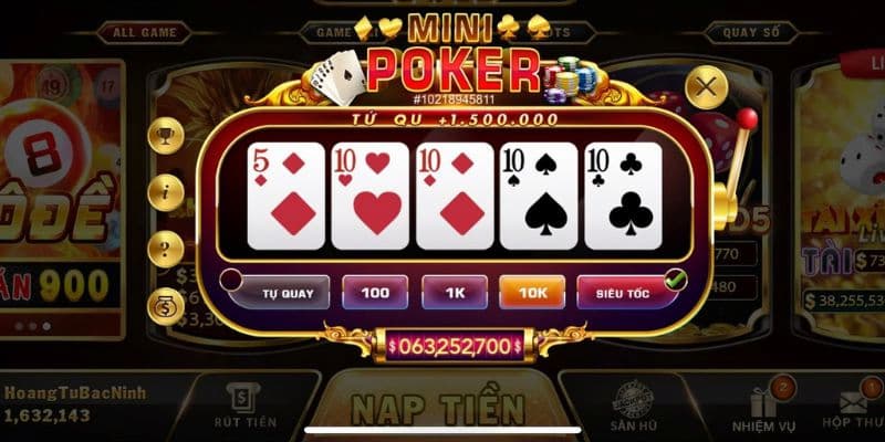 Mini Poker IBET68: Trải nghiệm game cược nhanh cực hay 4 mẹo mini poker