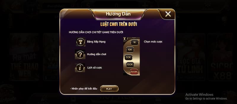 Game nhanh 2 Trên dưới